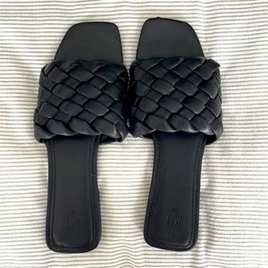 H&M braided slides